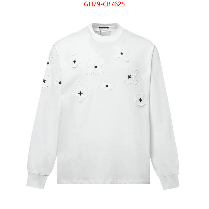 Clothing-LV top brands like ID: CB7625 $: 79USD