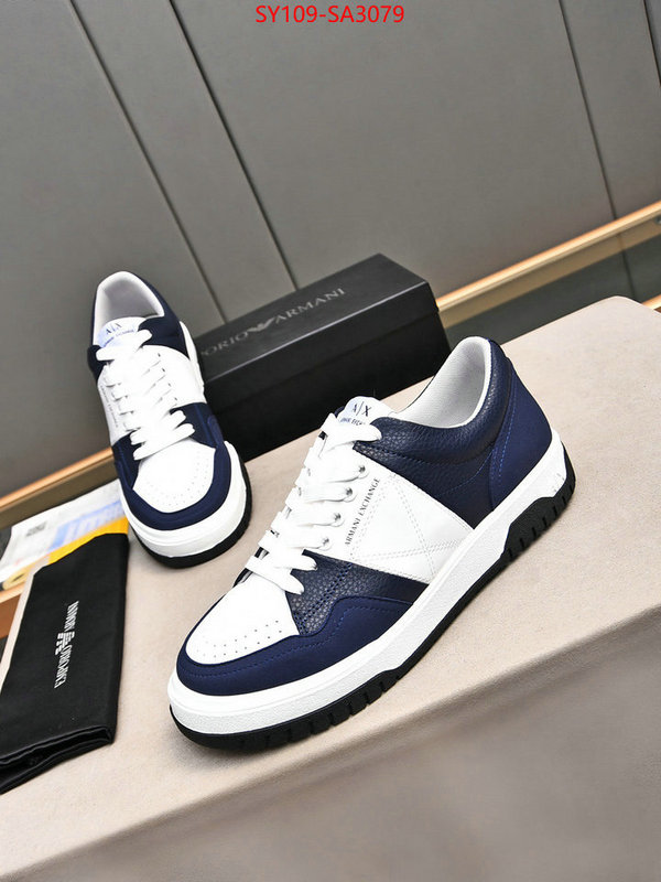 Men shoes-Armani good quality replica ID: SA3079 $: 109USD