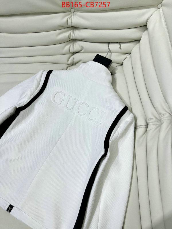 Clothing-Gucci what 1:1 replica ID: CB7257 $: 165USD