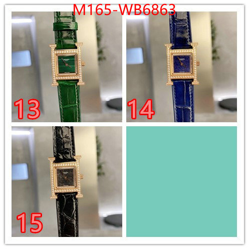 Watch(4A)-Hermes top quality fake ID: WB6863 $: 165USD