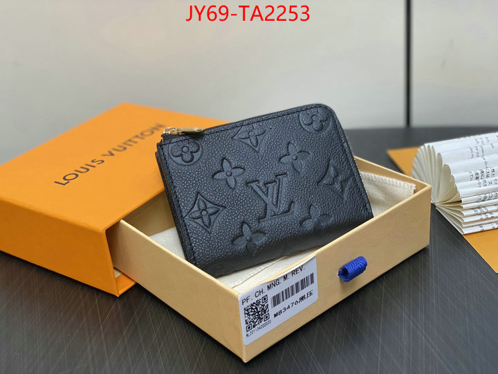 LV Bags(TOP)-Wallet buy high quality cheap hot replica ID: TA2253 $: 69USD,