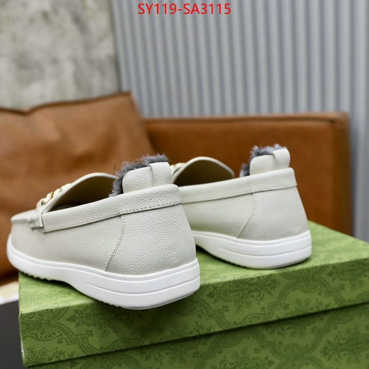 Men Shoes-Gucci 2024 replica wholesale cheap sales online ID: SA3115 $: 119USD