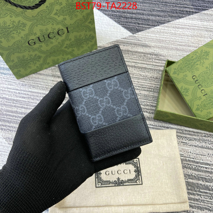 Gucci Bags(TOP)-Wallet- 2024 aaaaa replica 1st copy ID: TA2228 $: 79USD,