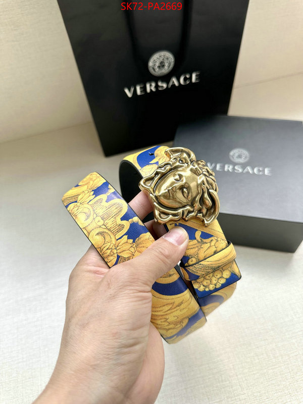 Belts-Versace high quality happy copy ID: PA2669 $: 72USD