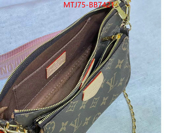 LV Bags(4A)-Pochette MTis Bag- best designer replica ID: BB7421 $: 75USD,