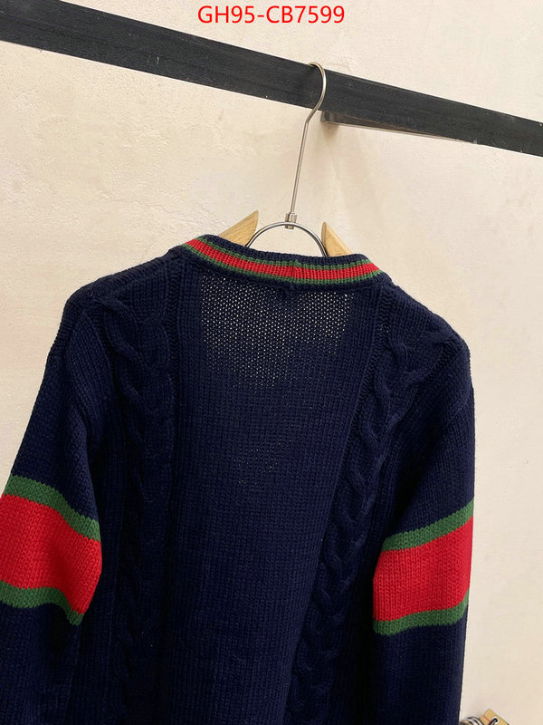 Clothing-Gucci what is aaaaa quality ID: CB7599 $: 95USD