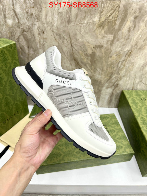 Men Shoes-Gucci best quality fake ID: SB8568 $: 175USD