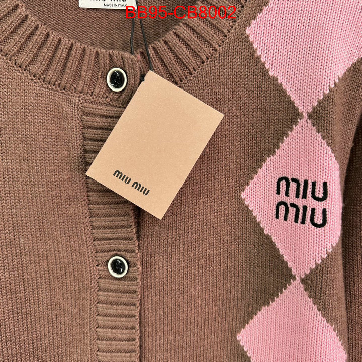 Clothing-MIU MIU fashion replica ID: CB8002 $: 95USD