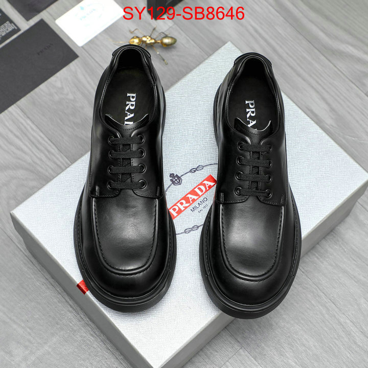 Men shoes-Prada what is top quality replica ID: SB8646 $: 129USD