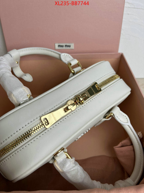 Miu Miu Bags(TOP)-Crossbody- aaaaa class replica ID: BB7744 $: 235USD,