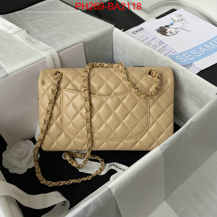 Chanel Bags(TOP)-Crossbody- customize best quality replica ID：BA2118 $: 269USD,