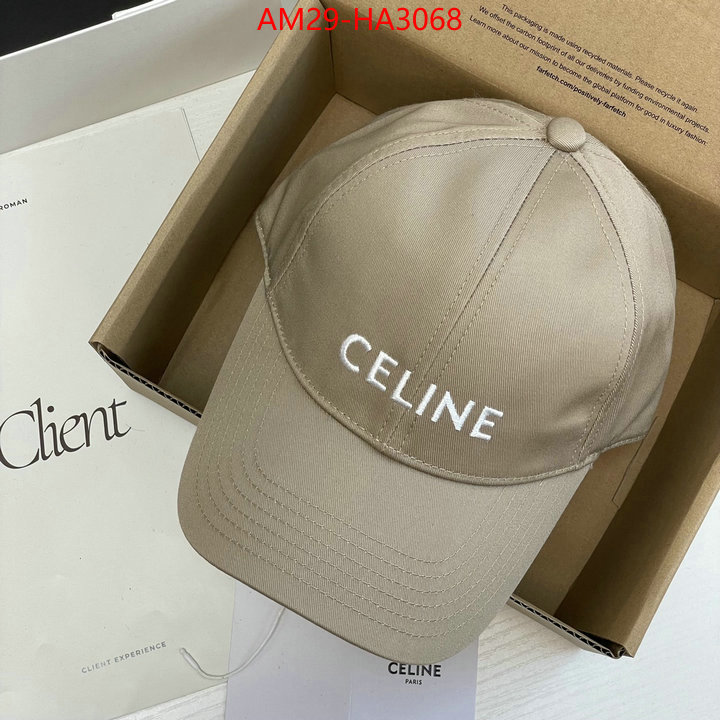 Cap(Hat)-Celine what is a 1:1 replica ID: HA3068 $: 29USD