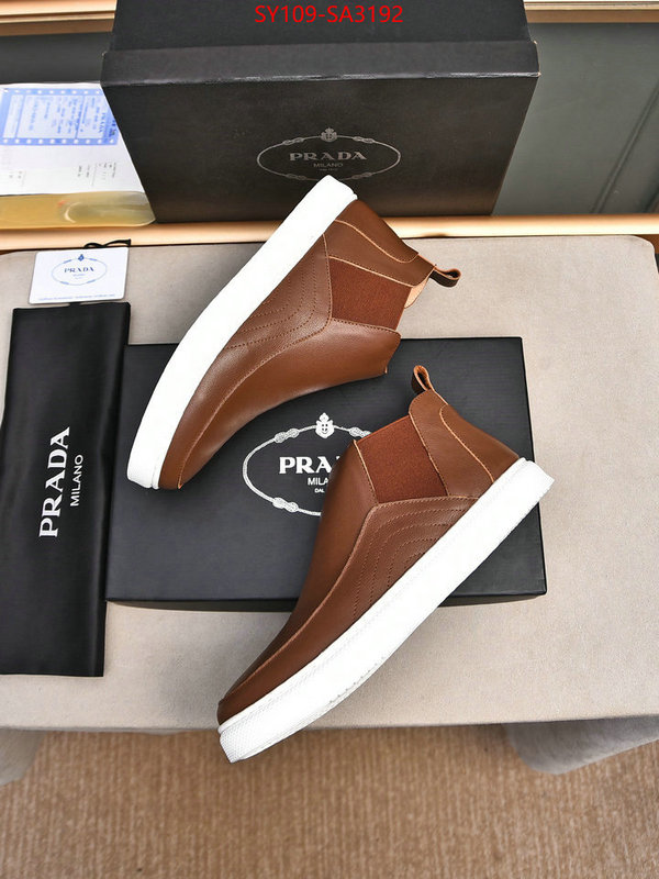 Men shoes-Prada 2024 replica wholesale cheap sales online ID: SA3192 $: 109USD