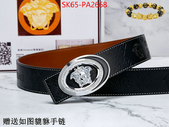 Belts-Versace designer 1:1 replica ID: PA2668 $: 65USD