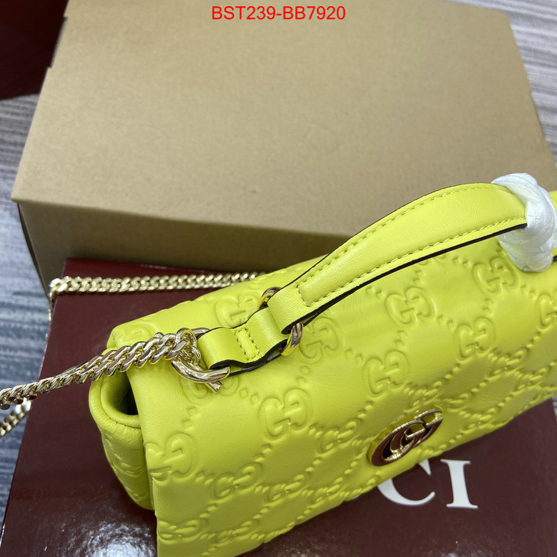 Gucci Bags(TOP)-Crossbody- best quality fake ID: BB7920 $: 239USD,