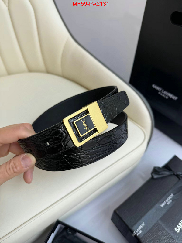 Belts-YSL outlet 1:1 replica ID: PA2131 $: 59USD