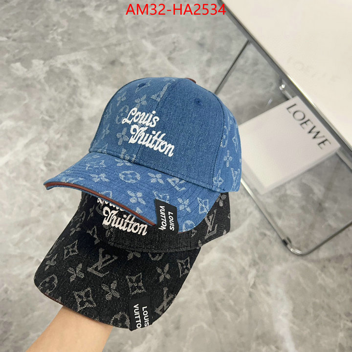 Cap(Hat)-LV high quality designer replica ID: HA2534 $: 32USD