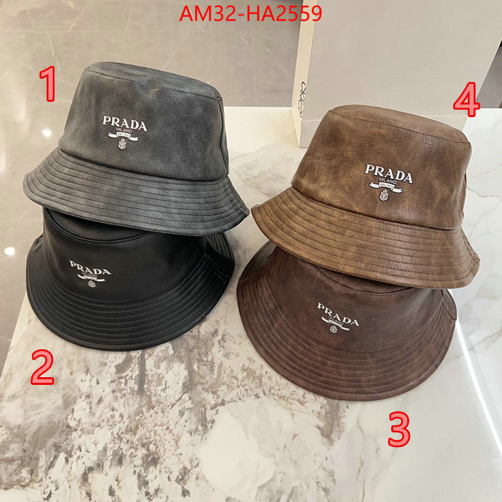 Cap (Hat)-Prada highest quality replica ID: HA2559 $: 32USD