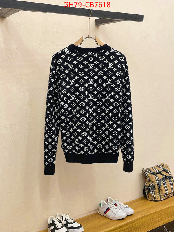 Clothing-LV sale outlet online ID: CB7618 $: 79USD