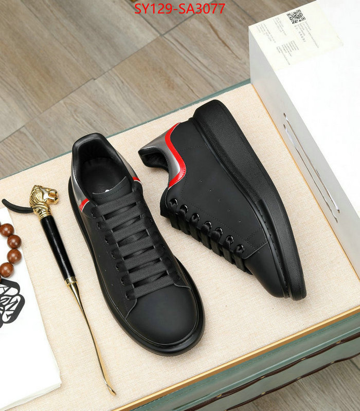 Men Shoes-Alexander McQueen 2024 luxury replicas ID: SA3077 $: 129USD