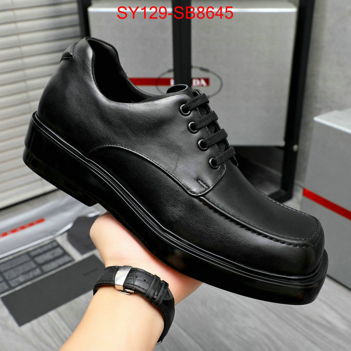 Men shoes-Prada high quality customize ID: SB8645 $: 129USD