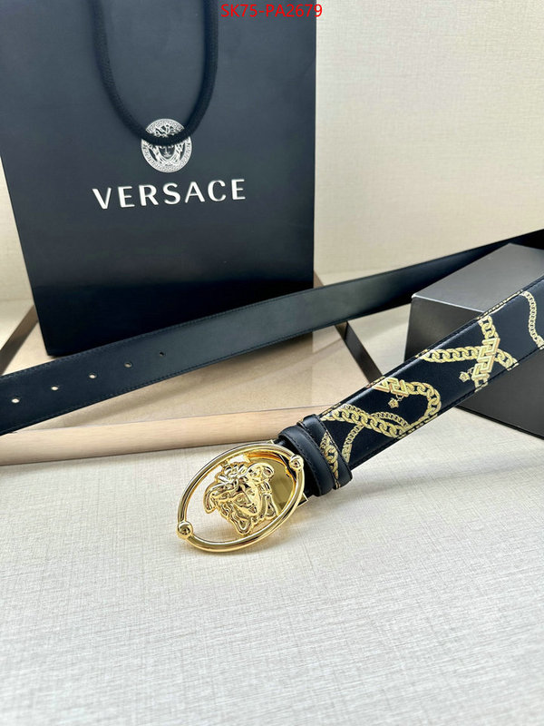 Belts-Versace online shop ID: PA2679 $: 75USD