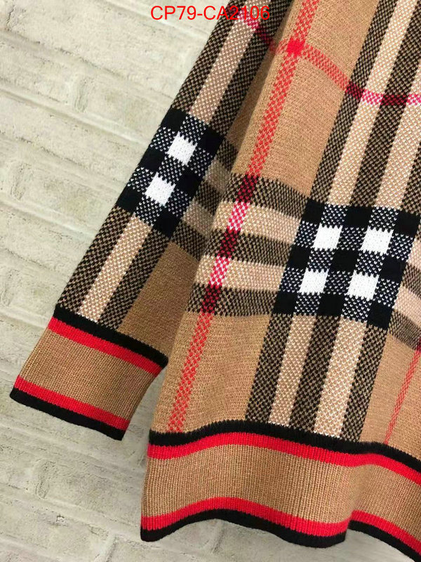 Clothing-Burberry outlet 1:1 replica ID: CA2106 $: 79USD