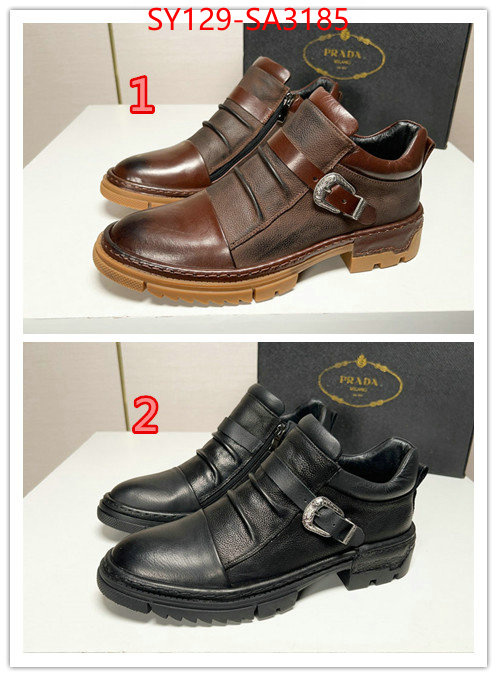 Men shoes-Prada can i buy replica ID: SA3185 $: 129USD