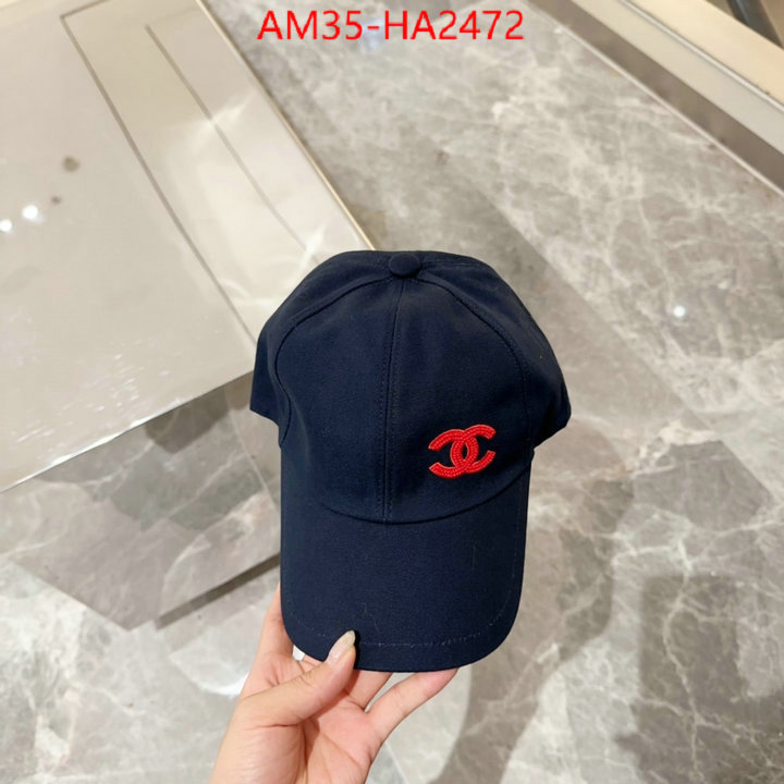 Cap (Hat)-Chanel where quality designer replica ID: HA2472 $: 35USD