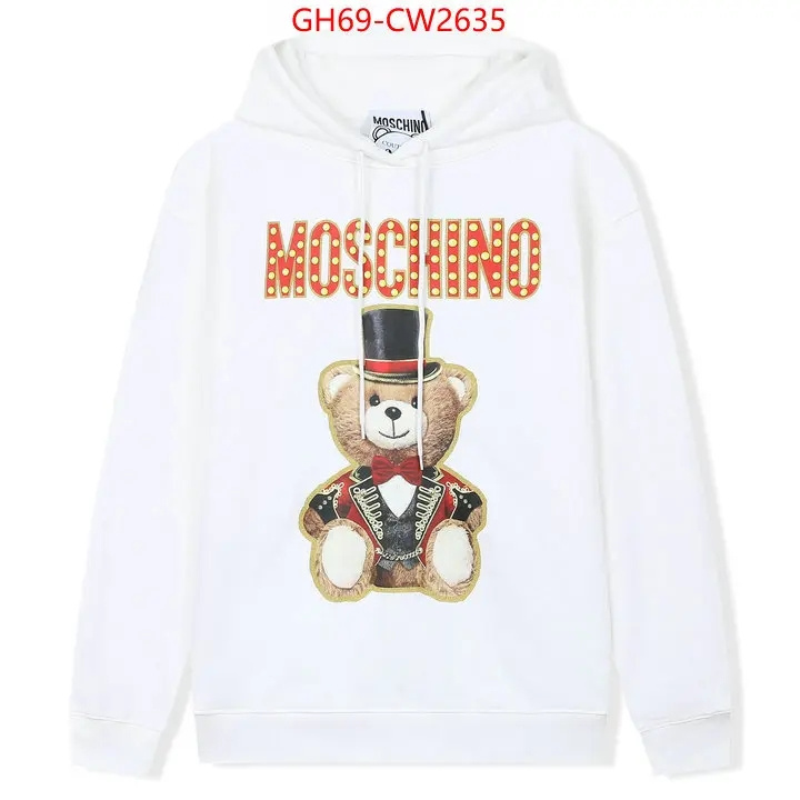 Clothing-Moschino perfect replica ID: CW2635 $: 69USD