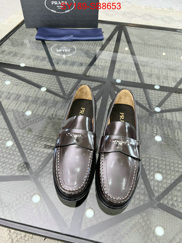 Men shoes-Prada best replica 1:1 ID: SB8653 $: 189USD