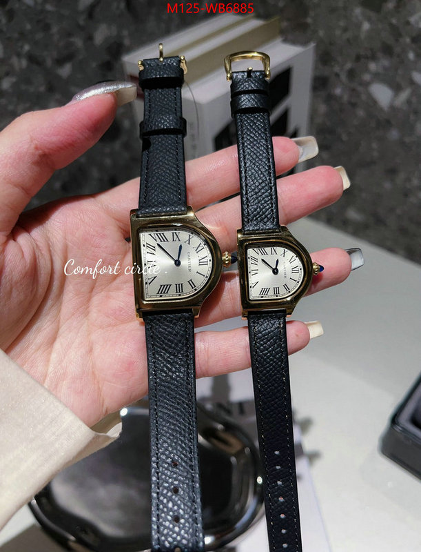 Watch(4A)-Cartier the best quality replica ID: WB6885 $: 125USD