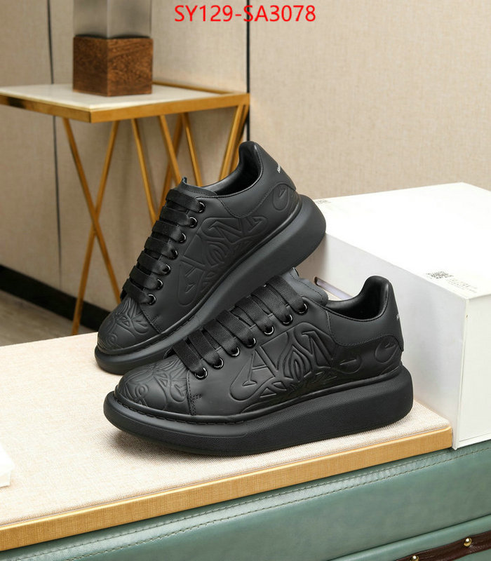 Women Shoes-Alexander McQueen replica aaaaa+ designer ID: SA3078 $: 129USD