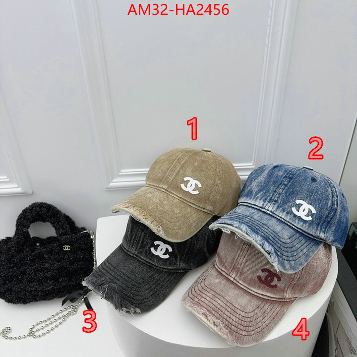 Cap (Hat)-Chanel fashion replica ID: HA2456 $: 32USD