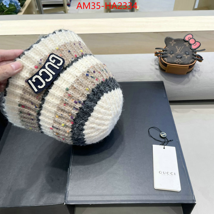 Cap(Hat)-Gucci exclusive cheap ID: HA2334 $: 35USD