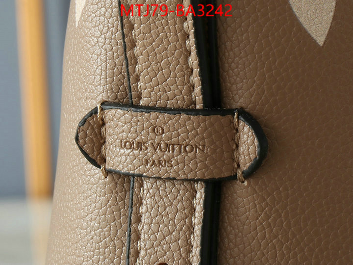 LV Bags(4A)-Handbag Collection- how can i find replica ID: BA3242 $: 79USD,