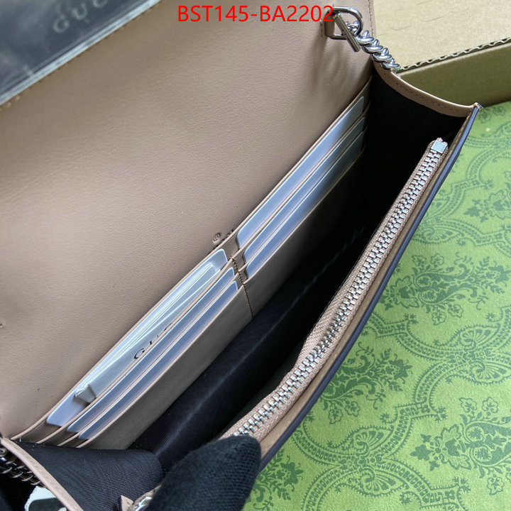 Gucci Bags(TOP)-Crossbody- replicas ID: BA2202 $: 145USD,