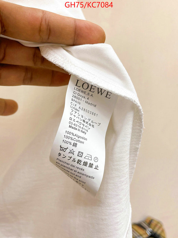 Clothing-Loewe high quality replica ID: KC7084 $: 75USD