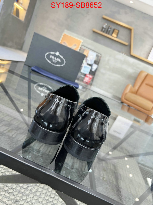 Men shoes-Prada high quality replica designer ID: SB8652 $: 189USD