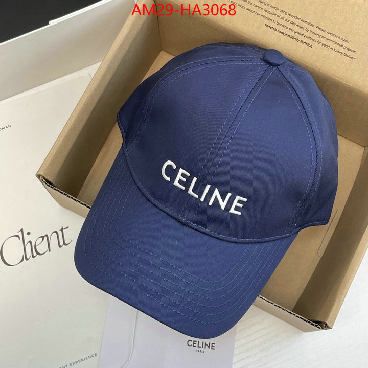 Cap(Hat)-Celine what is a 1:1 replica ID: HA3068 $: 29USD