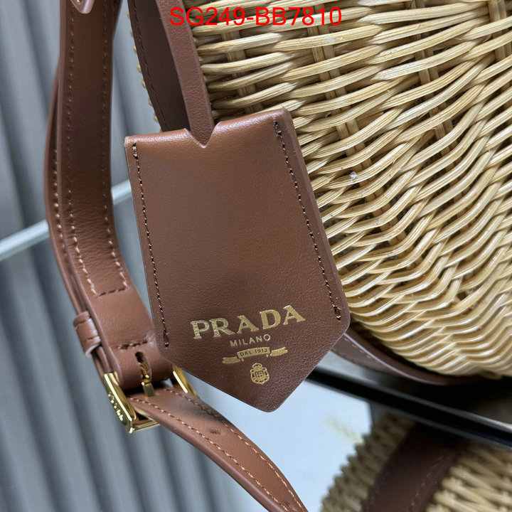 Prada Bags(TOP)-Crossbody- high quality designer ID: BB7810 $: 249USD,