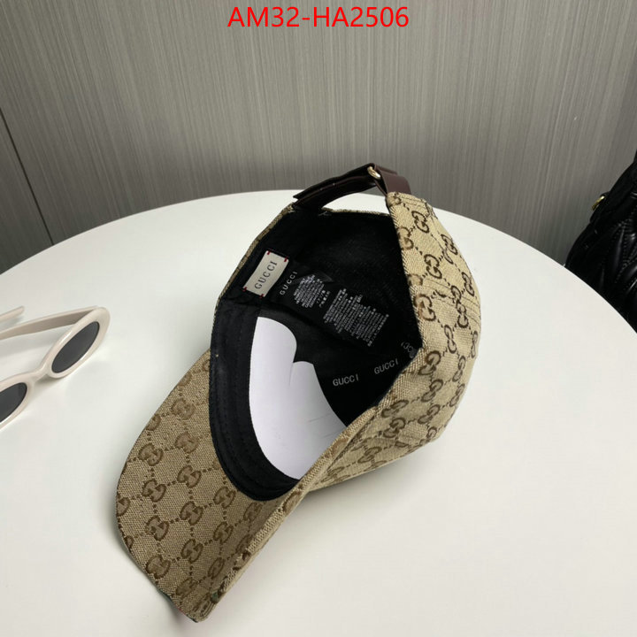 Cap(Hat)-Gucci where quality designer replica ID: HA2505 $: 32USD