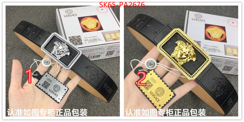 Belts-Versace top quality fake ID: PA2676 $: 65USD