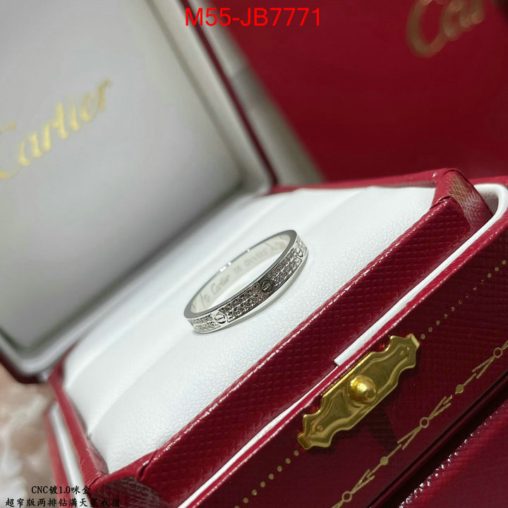 Jewelry-Cartier highest quality replica ID：JB7771 $: 55USD