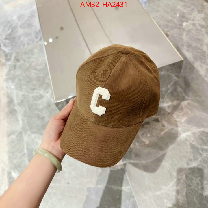 Cap(Hat)-Celine where quality designer replica ID: HA2431 $: 32USD