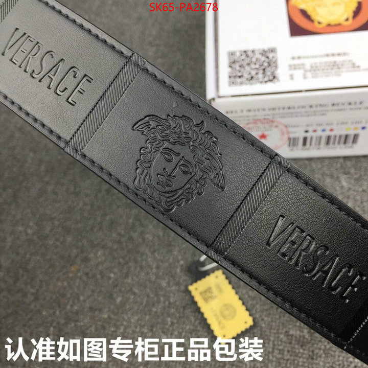 Belts-Versace sell online luxury designer ID: PA2678 $: 65USD