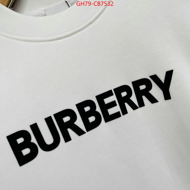 Clothing-Burberry 7 star collection ID: CB7532 $: 79USD