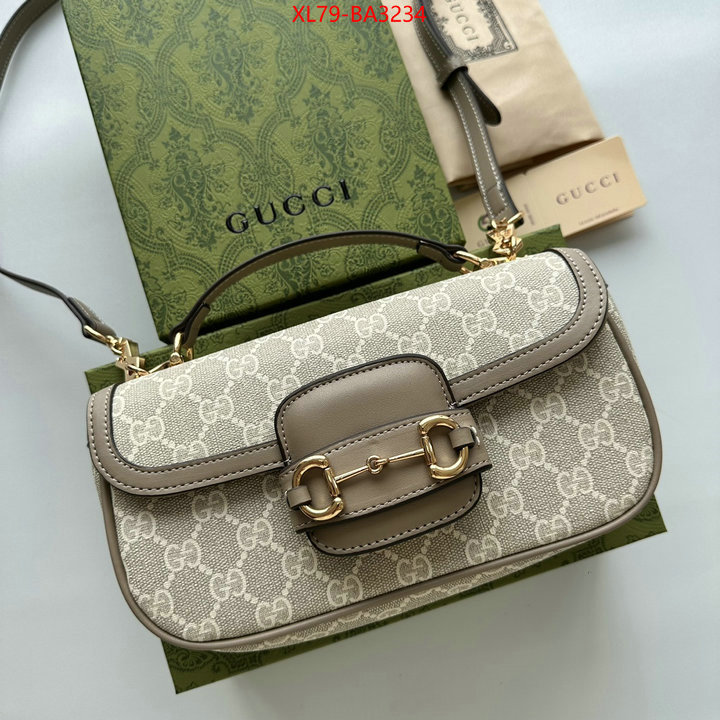 Gucci Bags(4A)-Horsebit- 2024 perfect replica designer ID: BA3234 $: 79USD,