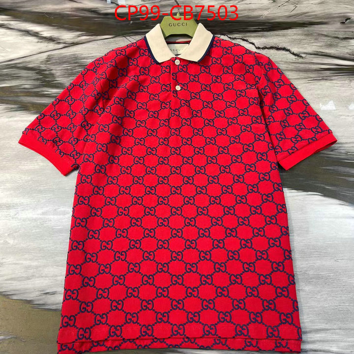 Clothing-Gucci how to find designer replica ID: CB7503 $: 99USD