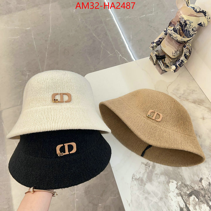 Cap (Hat)-Dior buy cheap ID: HA2487 $: 32USD